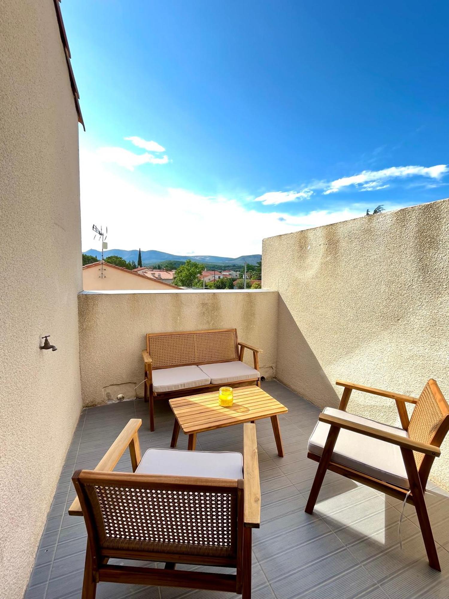 L'Eden De L'Agly Chaleureuse Maison Avec Terrasse Et Garage Espira-de-l'Agly Екстериор снимка